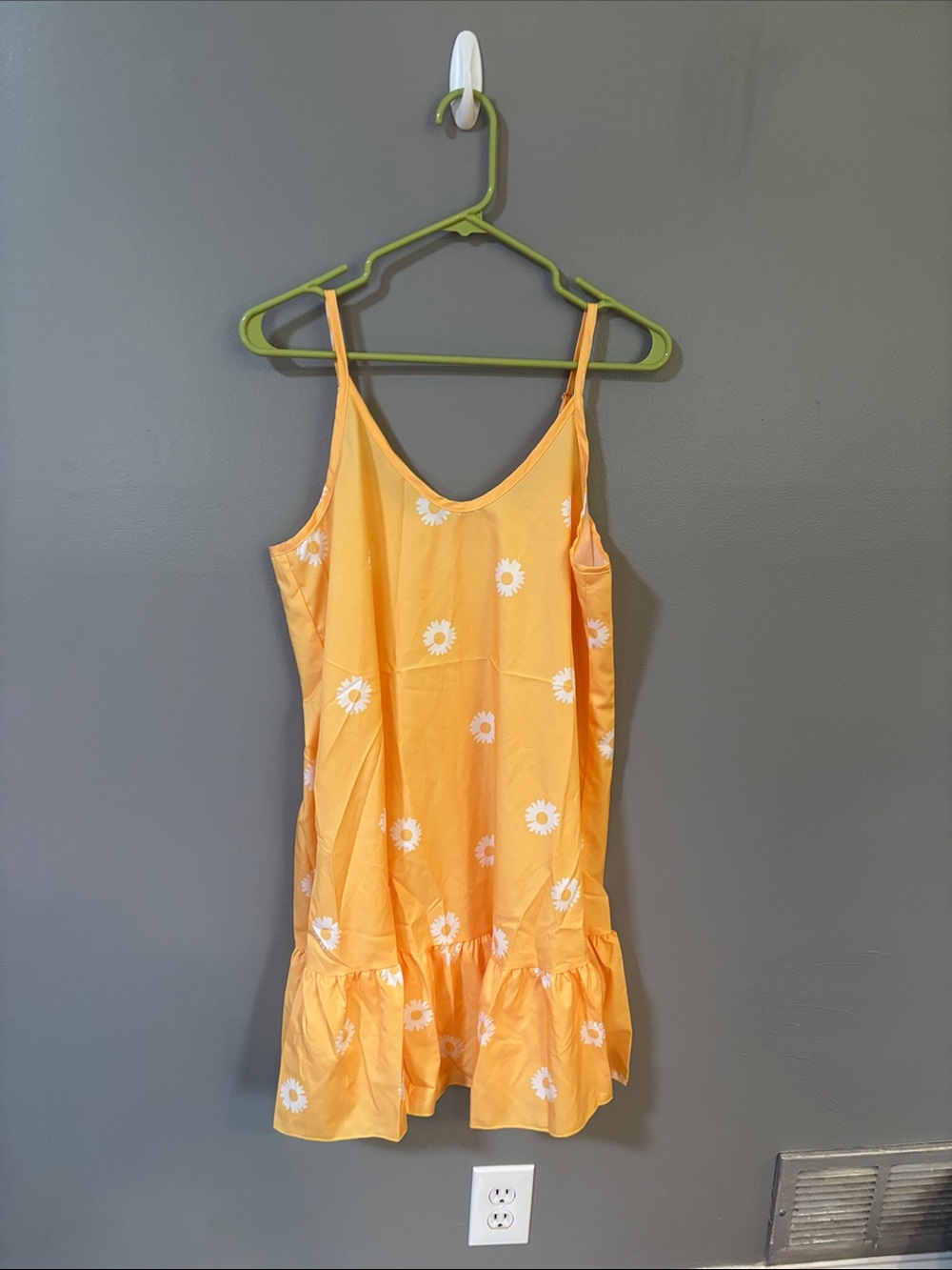 Medium yellow flower dress